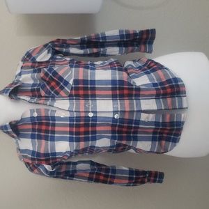 plaid long sleeve shirt